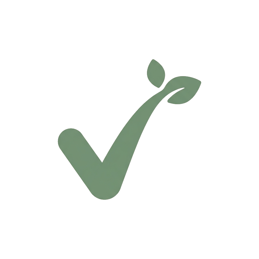 Sprout mark, transparent